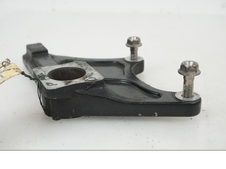 Snett uppifrån på Bromsoksfäste från en Suzuki GSX-R 1000 -2003 motorcykel.