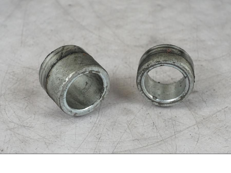 Baksidan på Fälg från en Honda VTR 1000 F -1997 motorcykel.