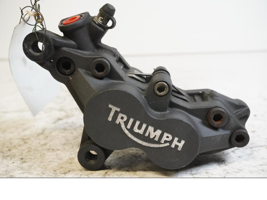 Framsidan på Bromsok från en Triumph Speed Triple -2002 motorcykel.