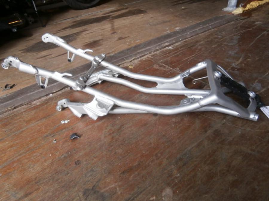 Framsidan på Bakram från en KTM RC8 -2008 motorcykel.