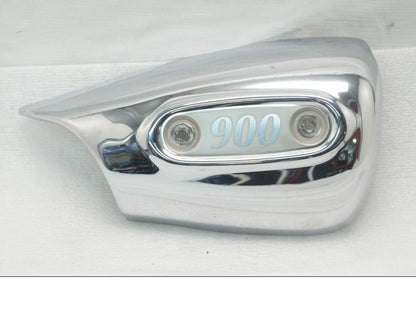 Baksidan på Luftburksdekor från en Triumph Legend TT -2000 motorcykel.