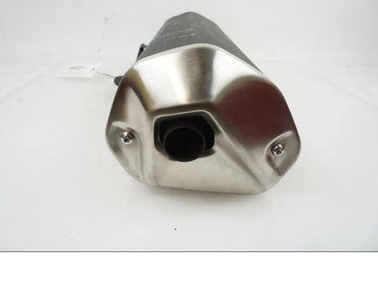 Höger sida på Ljuddämpare från en Kawasaki NINJA 400 -2018 motorcykel.