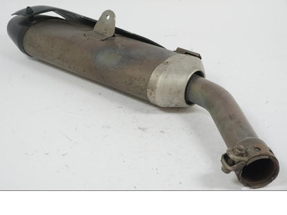 Baksidan på Ljuddämpare från en Yamaha YZF 1000 R1 -2007 motorcykel.