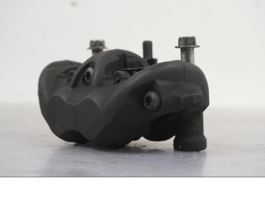 Snett uppifrån på Bromsok från en Kawasaki ZX-10R -2008 motorcykel.