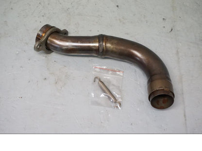 Framsidan på Grenrör från en Aprilia Tuono V4R -2018 motorcykel.