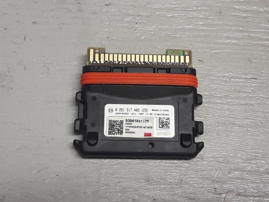 Framsidan på CDI / ECU från en KTM 125 Duke -2017 motorcykel.