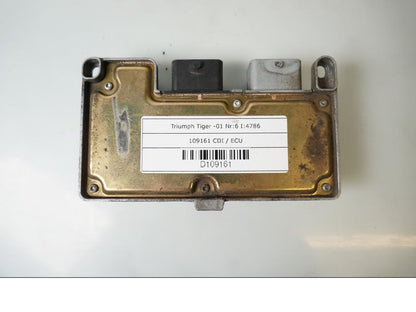 Baksidan på CDI / ECU från en Triumph Tiger -2001 motorcykel.