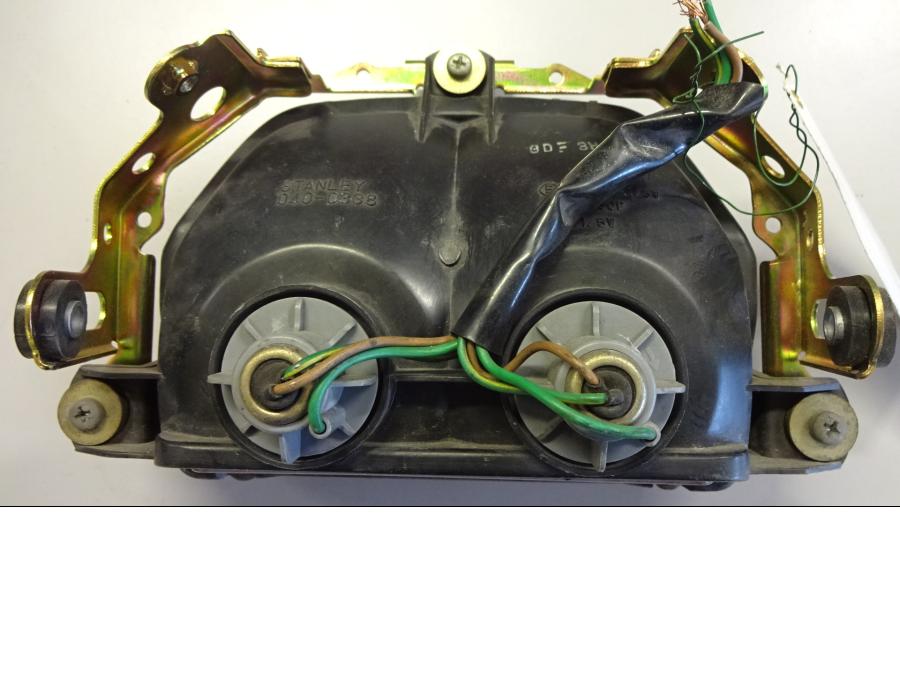 Snett nerifrån på Baklampa från en Honda CBR 900 RR -1996 motorcykel.