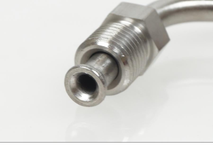 Vänster sida på Bromsledning från en H-D Harley diverse -2021 motorcykel.