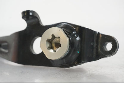 Snett uppifrån på Bromspedal från en BMW R 1250 GS -2021 motorcykel.