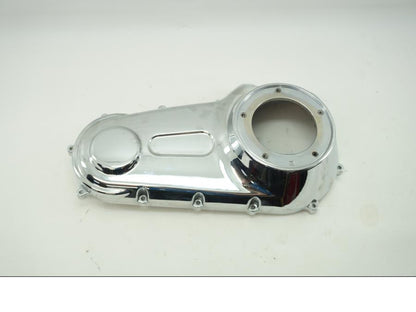 Framsidan på Transmissionskåpa från en H-D Softail -2007 motorcykel.