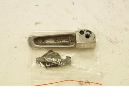 Baksidan på Fotpinne från en Yamaha TRX 850 -1996 motorcykel.