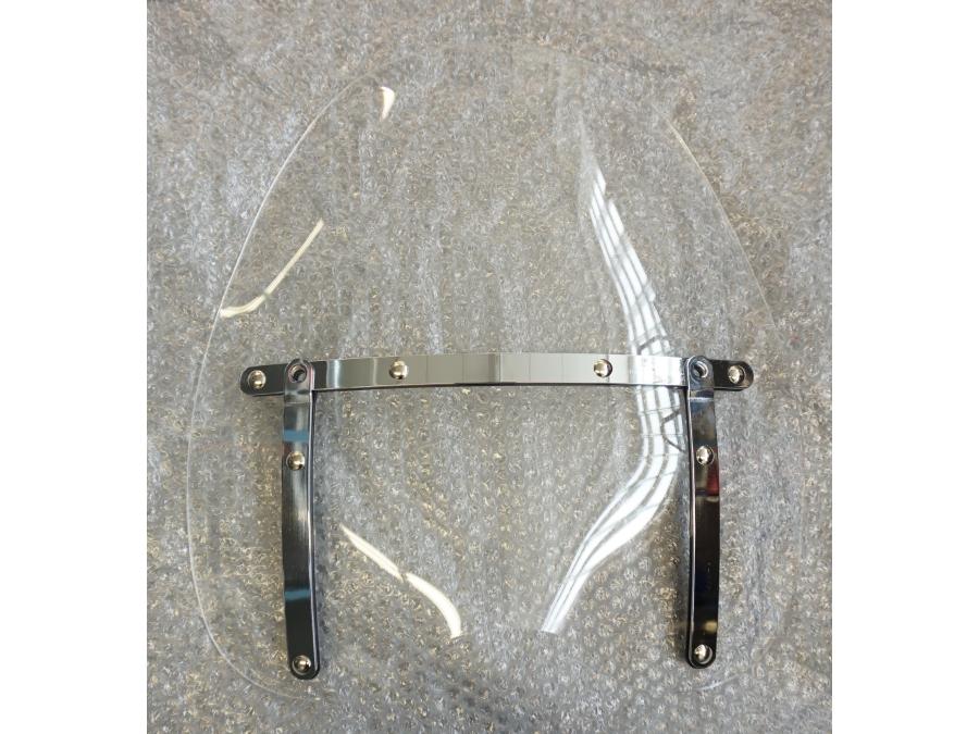 Baksidan på Vindruta från en H-D Harley diverse -2022 motorcykel.