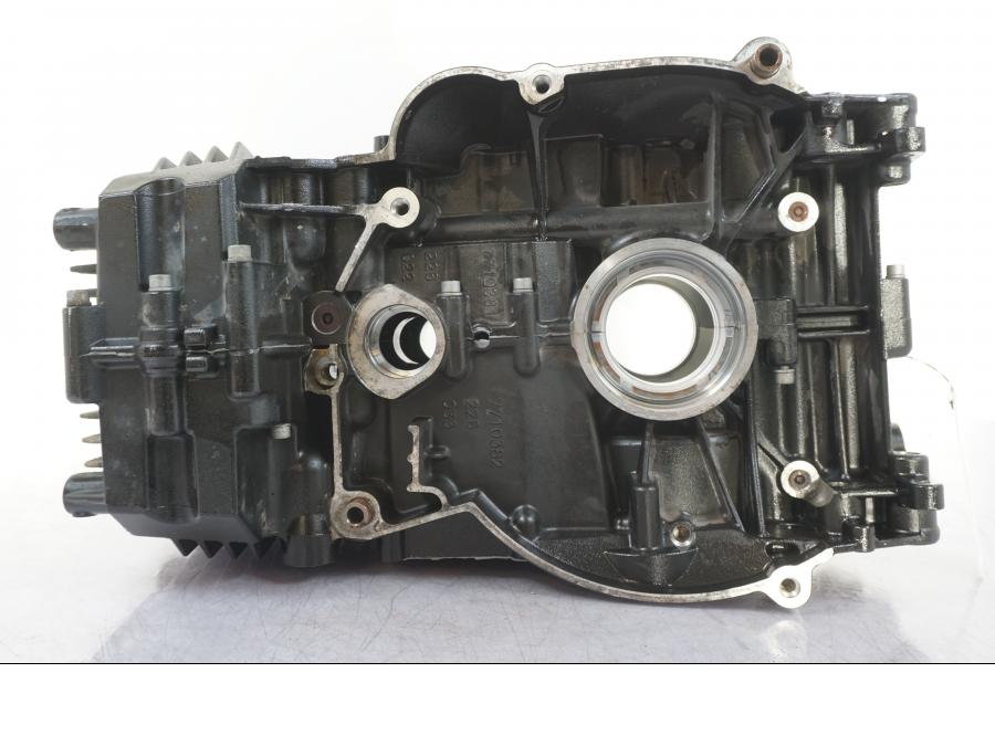 Snett uppifrån på Motorblock från en BMW R NineT -2017 motorcykel.