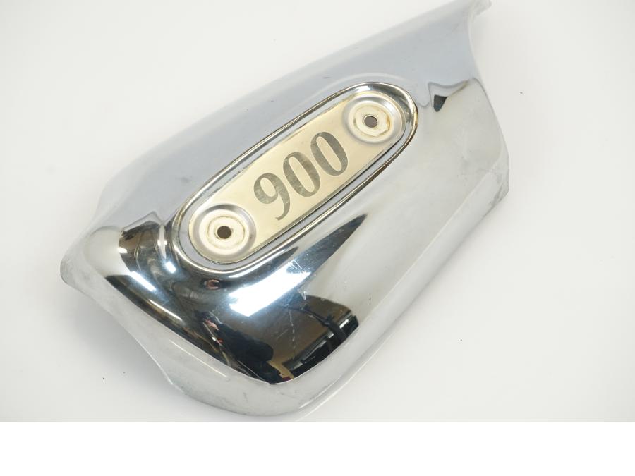 Framsidan på Luftburksdekor från en Triumph Legend TT -2001 motorcykel.