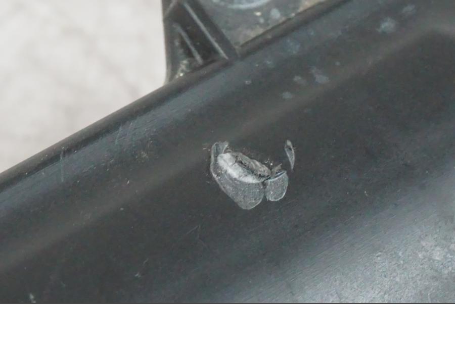 Snett uppifrån på Luftfilterkåpa från en Kawasaki ZX-6R -2006 motorcykel.