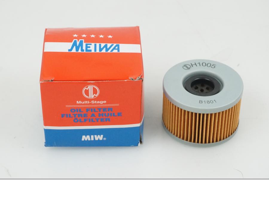 Framsidan på Oljefilter från en Honda CX 500 -1982 motorcykel.