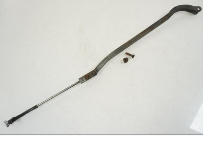 Snett nerifrån på Bromsvajer från en Yamaha XV 1100 -1993 motorcykel.