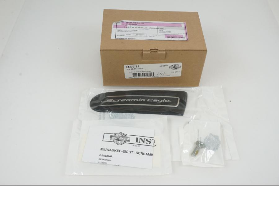 Framsidan på Luftburksdekor från en H-D Harley diverse -2017 motorcykel.