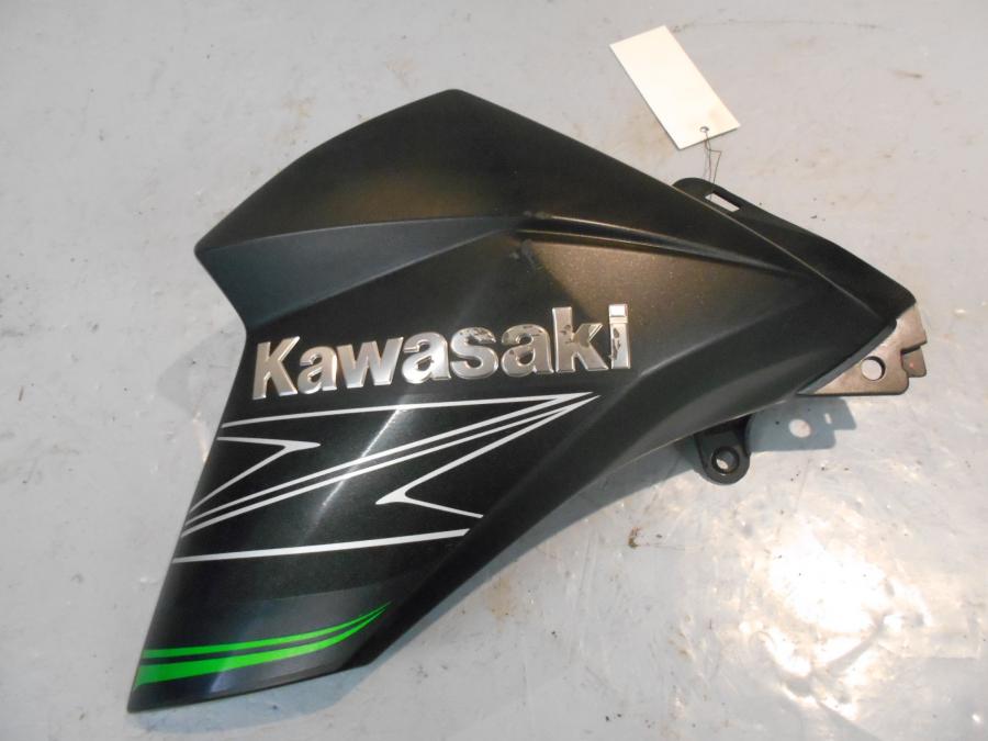 Framsidan på Sidkåpa från en Kawasaki Z 800 -2012 motorcykel.