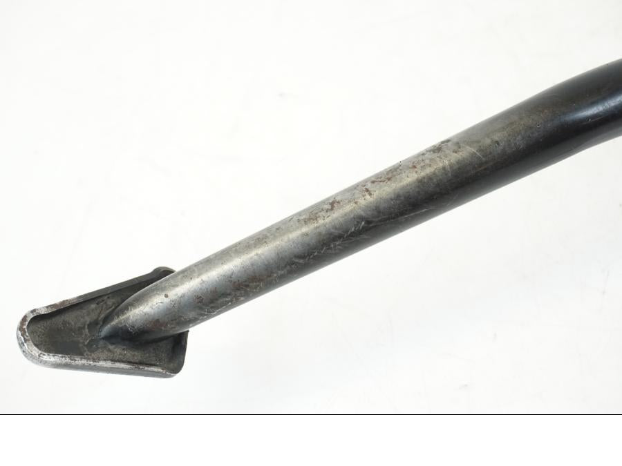 Baksidan på Sidostöd från en Suzuki GSX-R 750 -2008 motorcykel.