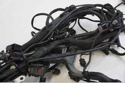 Snett uppifrån på Kabelstam från en BMW R 1250 GS -2019 motorcykel.