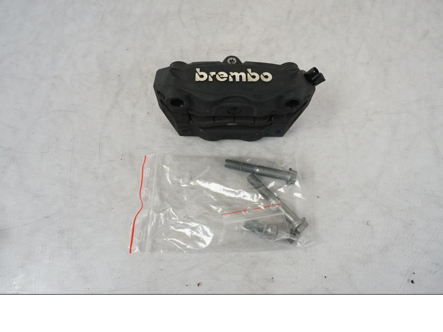 Framsidan på Bromsok från en BMW R Ninet -2017 motorcykel.