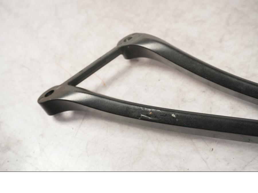 Snett uppifrån på Fotpinne från en Kawasaki ZX-10R -2008 motorcykel.