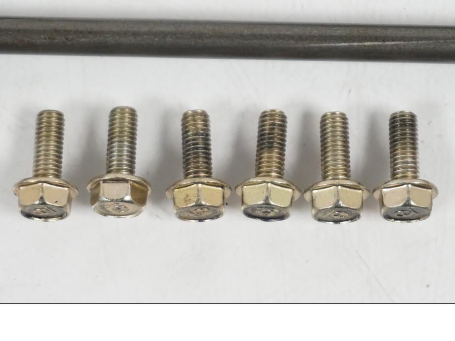 Baksidan på Koppling från en H-D Softail Standard FXST -2001 motorcykel.