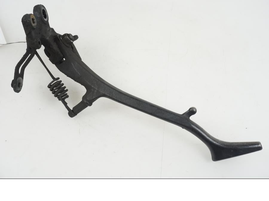 Snett nerifrån på Sidostöd från en Suzuki GSX-R 1000 -2007 motorcykel.