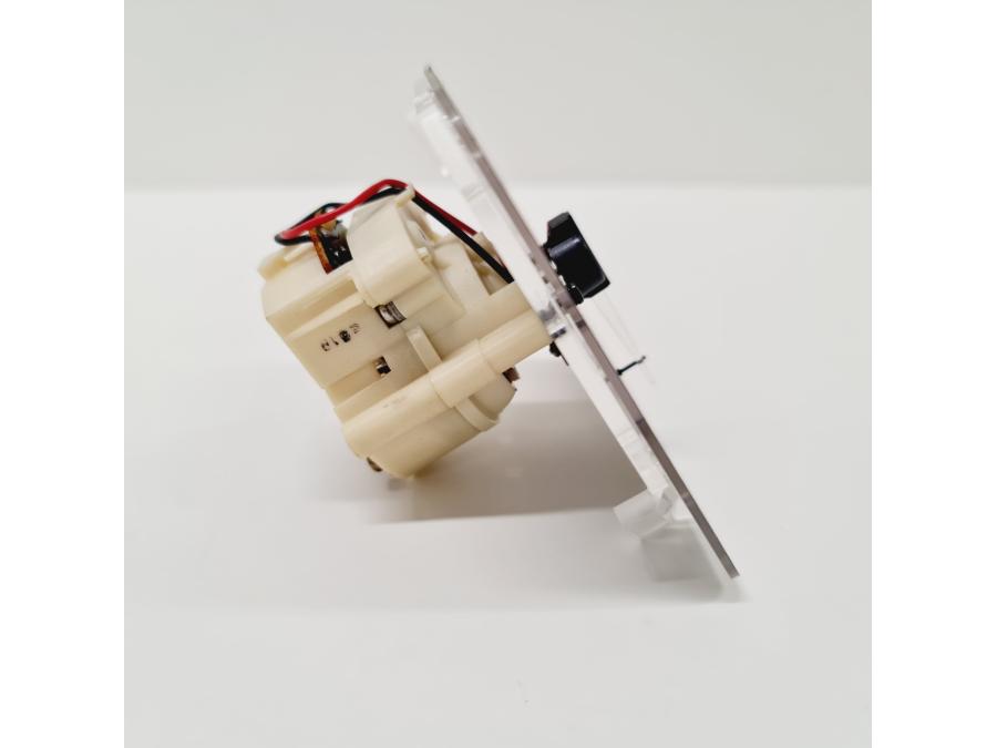 Baksidan på Varvräknare från en Honda VFR 750 -1988 motorcykel.