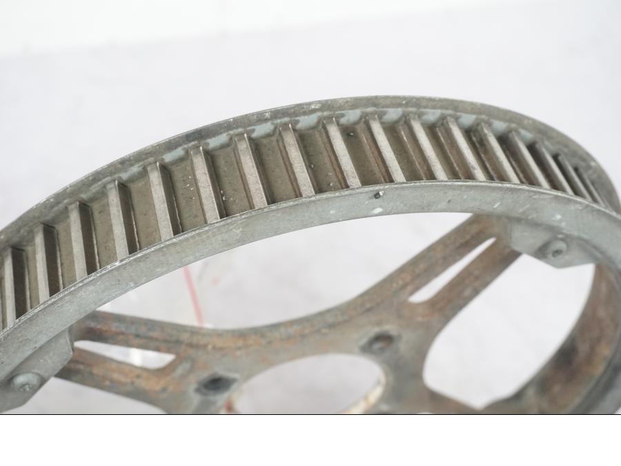 Höger sida på Remdrev från en Kawasaki Z 400 -1983 motorcykel.