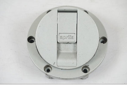 Snett uppifrån på Låssats från en Aprilia RS 125 -2000 motorcykel.