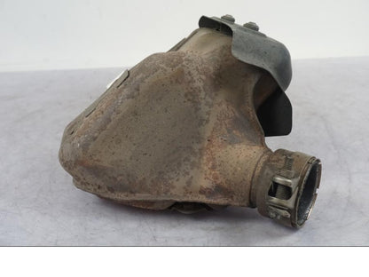 Snett uppifrån på Mellanburk från en Kawasaki ZX-10R -2008 motorcykel.