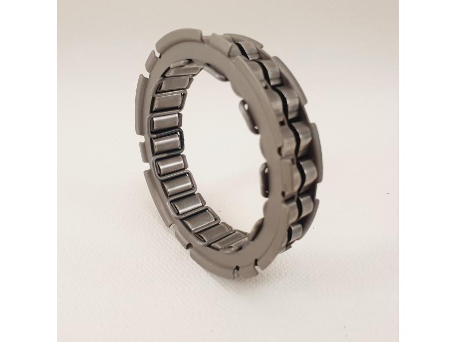 Snett uppifrån på Startkrans från en Kawasaki KLX 650 -1993 motorcykel.