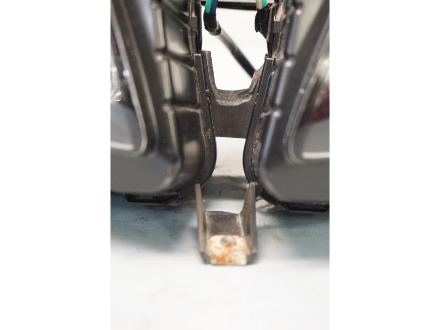 Höger sida på Strålkastare från en Honda CBR 1000 RR -2009 motorcykel.