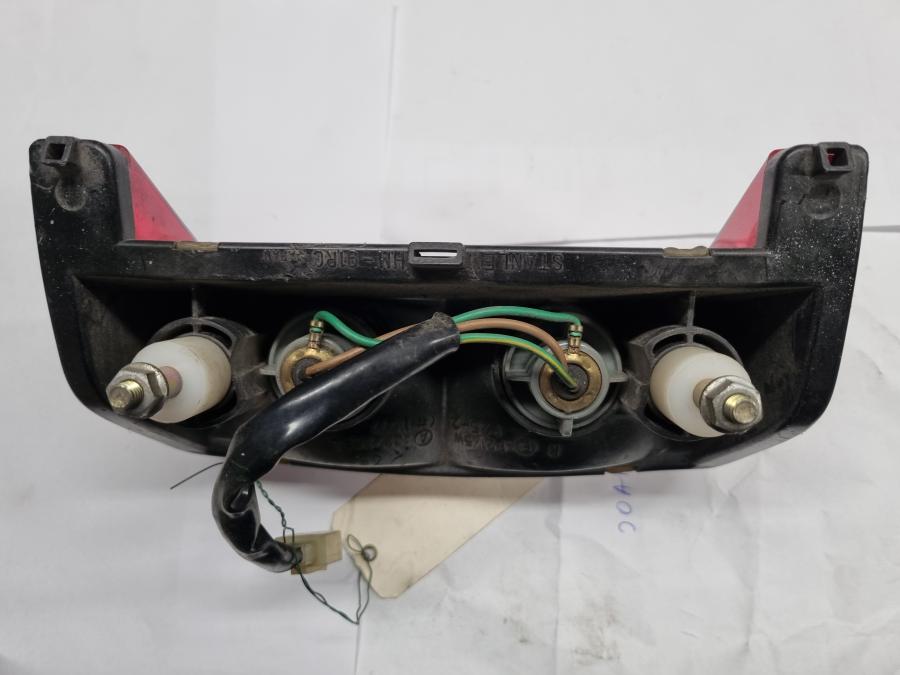 Vänster sida på Baklampa från en Honda CBR 600 -2002 motorcykel.