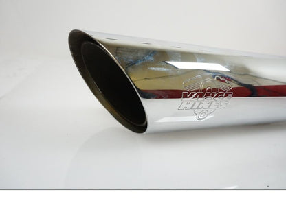 Baksidan på Ljuddämpare Sport från en H-D FLHC -2018 motorcykel.