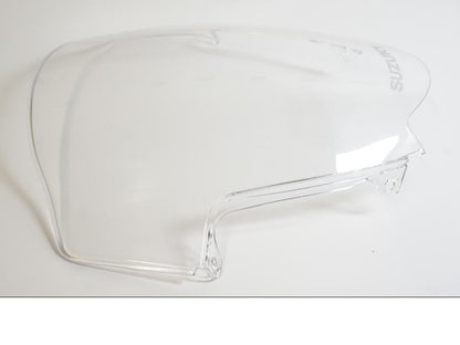 Baksidan på Vindruta från en Suzuki GSF 650 -2005 motorcykel.