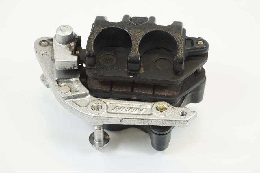 Snett uppifrån på Bromsok från en Triumph Speedmaster -2006 motorcykel.