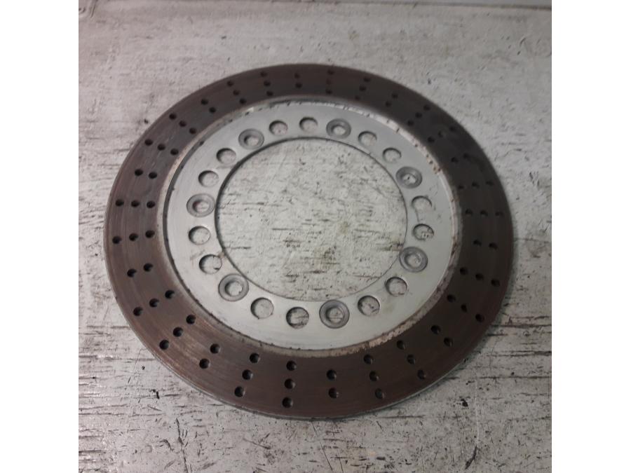 Framsidan på Bromsskiva från en Kawasaki VN 1500 -1997 motorcykel.