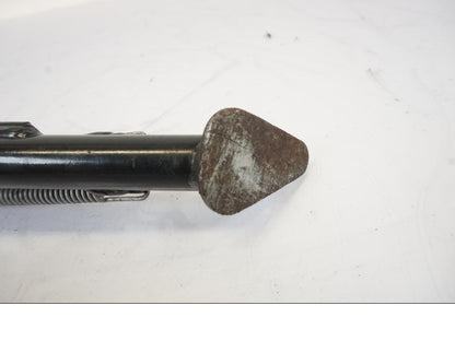 Snett uppifrån på Sidostöd från en BMW R 1150 RS -2003 motorcykel.