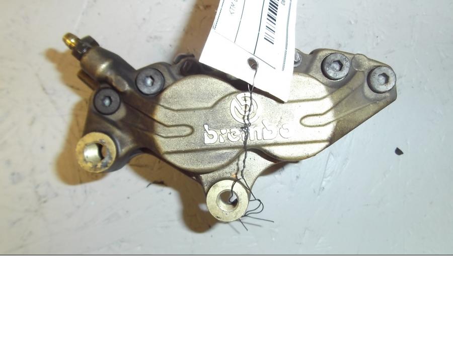 Framsidan på Bromsok från en KTM 640 Duke -2002 motorcykel.