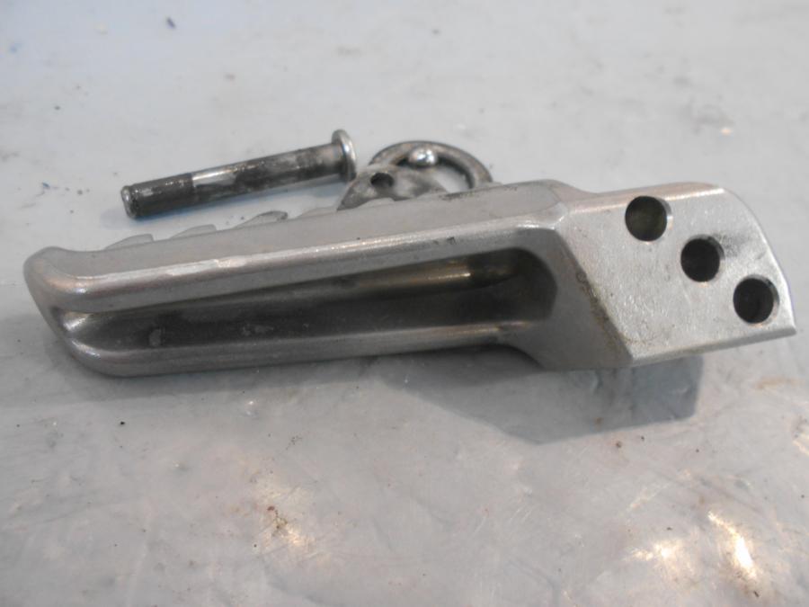 Baksidan på Fotpinne från en Kawasaki Z 900 -2018 motorcykel.