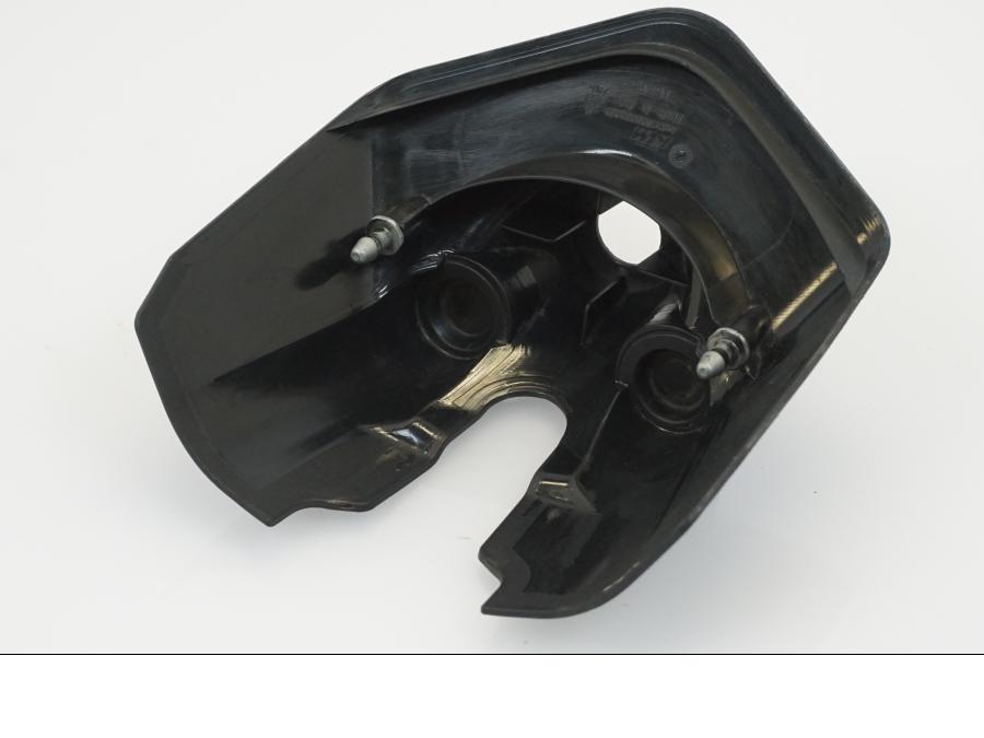 Snett uppifrån på Tändningslåskåpa från en KTM 690 Duke -2012 motorcykel.