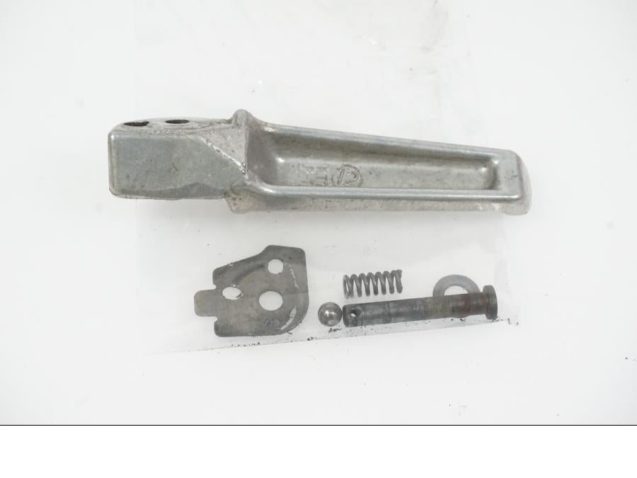 Baksidan på Fotpinne från en Aprilia Tuono V4R -2016 motorcykel.