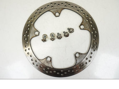 Framsidan på Bromsskiva från en BMW K 1200 LT -2004 motorcykel.