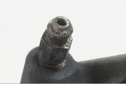 Snett uppifrån på Bromsok från en Yamaha MT-09 -2016 motorcykel.