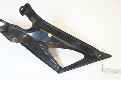 Snett uppifrån på Sidopanel från en Ducati 848 EVO -2012 motorcykel.