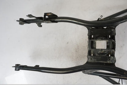 Snett nerifrån på Bakram från en BMW R 1150 GS -2002 motorcykel.